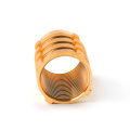 Custom M4 M5 M6 M8 Brass Hex Threaded Insert